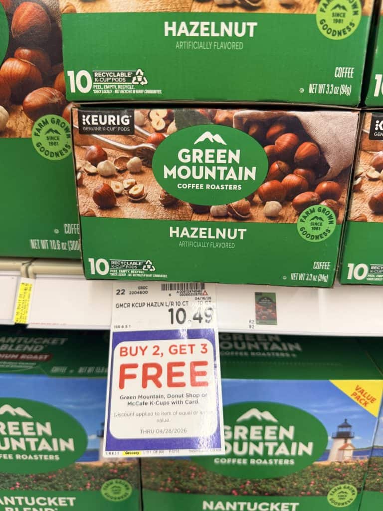 Donut Shop, Green Mountain, McCafe Coffee Kroger Shelf image