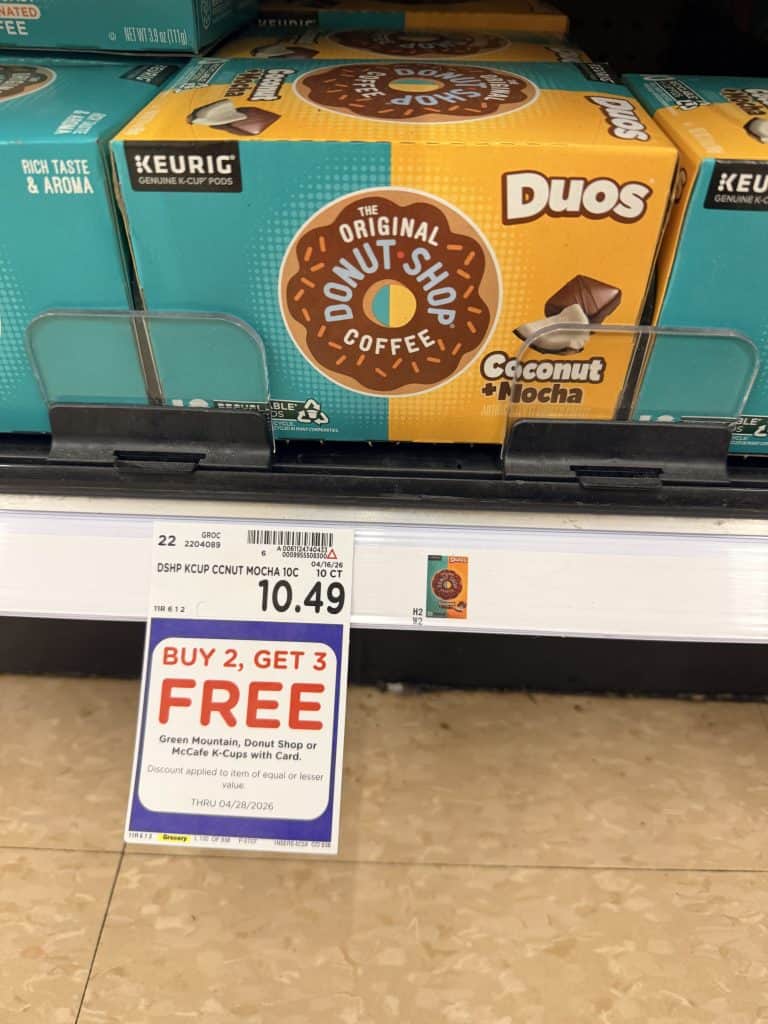 Donut Shop, Green Mountain, McCafe Coffee Kroger Shelf image