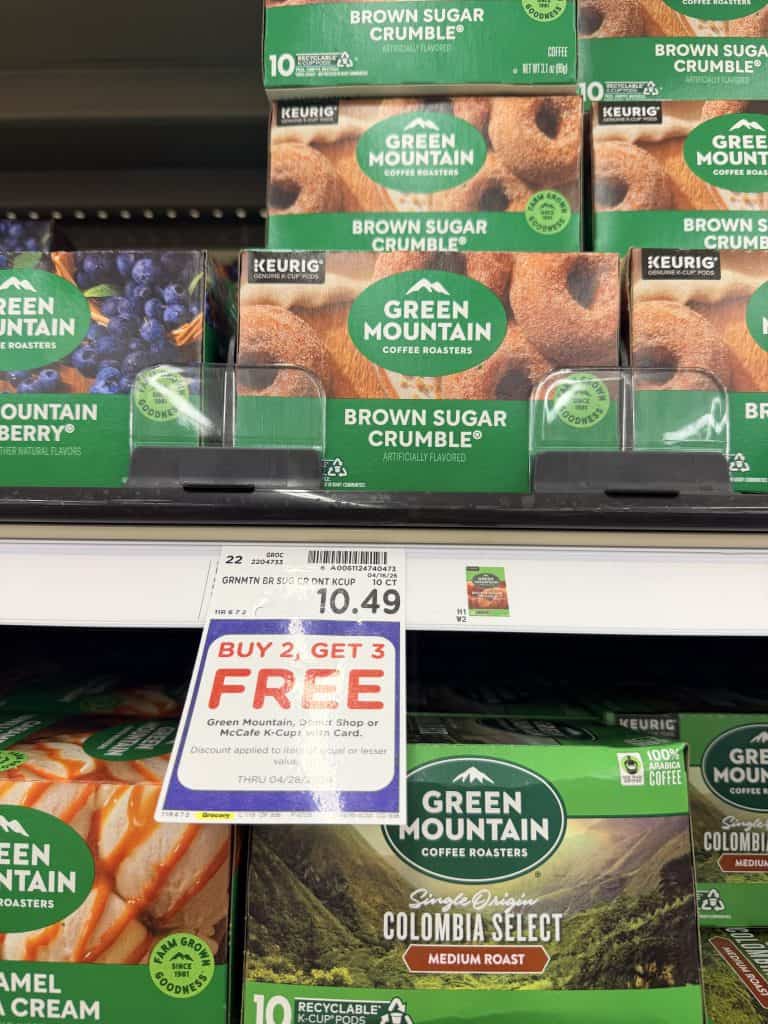 Donut Shop, Green Mountain, McCafe Coffee Kroger Shelf image