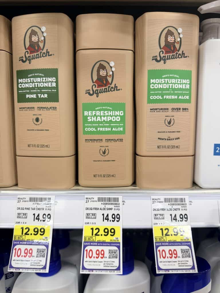Dr Squatch Kroger Shelf Image