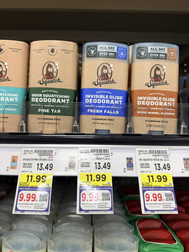 Dr Squatch Kroger Shelf Image