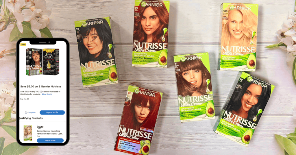 Garnier Nutrisse Kroger Digital Coupon