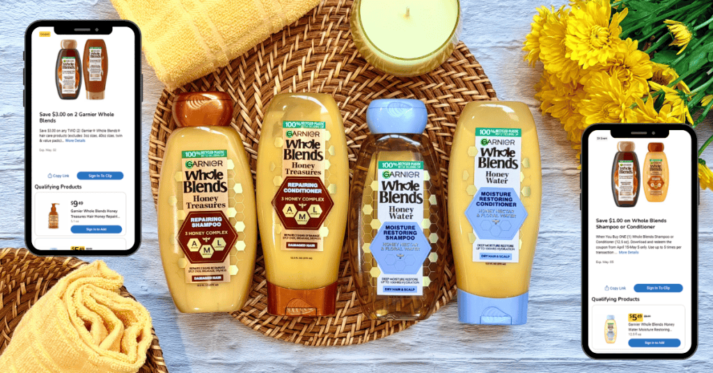 Garnier Whole Blends Kroger Digital Coupon