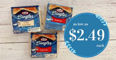 Kraft Cheese Singles Kroger Krazy
