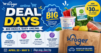 Kroger Online Deal Days Kroger Krazy