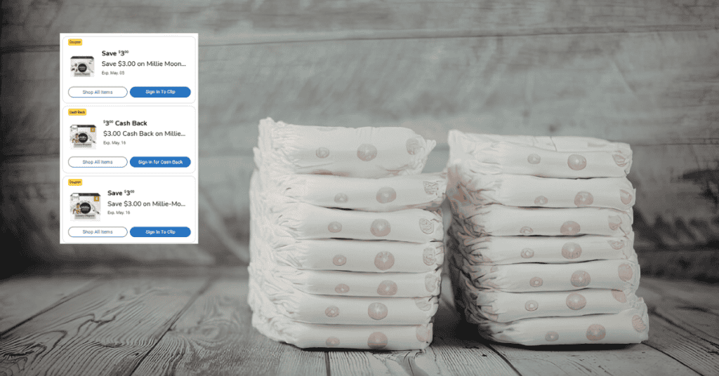 Millie Moon Diapers Kroger Digital Coupons