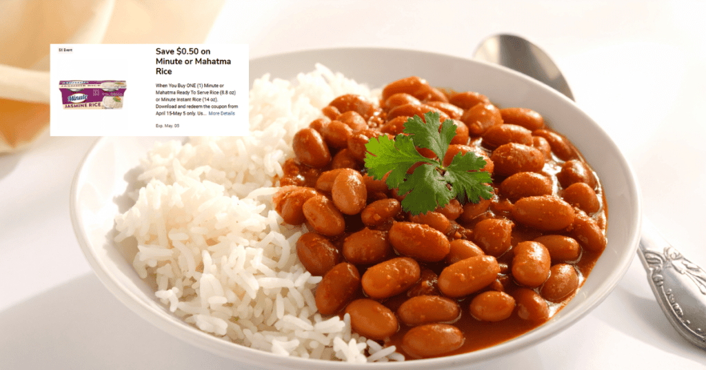 Minute Rice kroger digital coupon