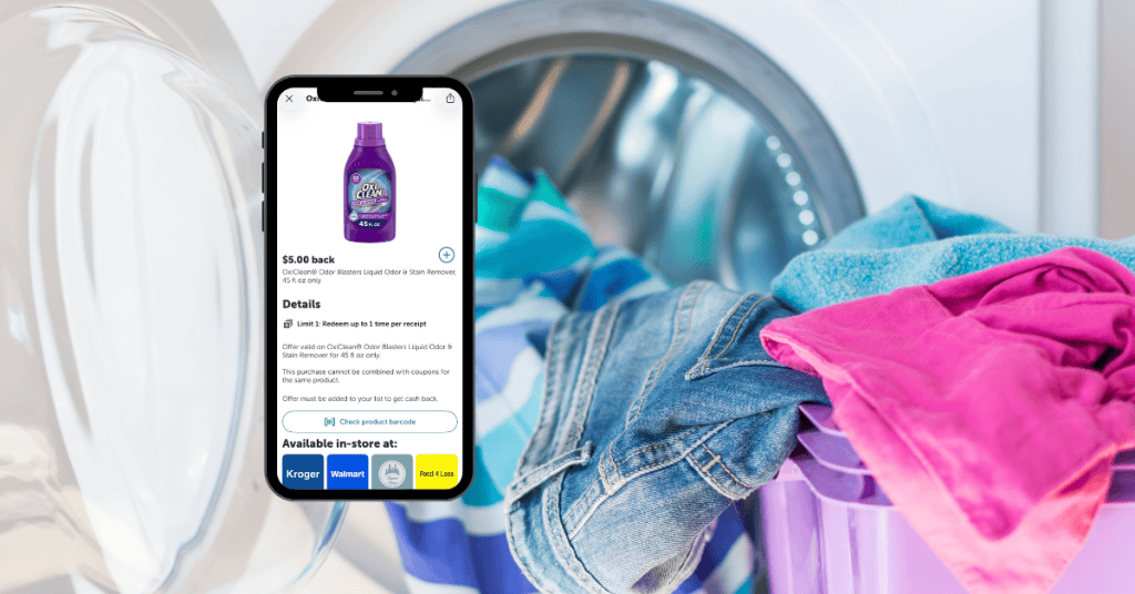 OxiClean Odor Blasters Kroger Ibotta rebate