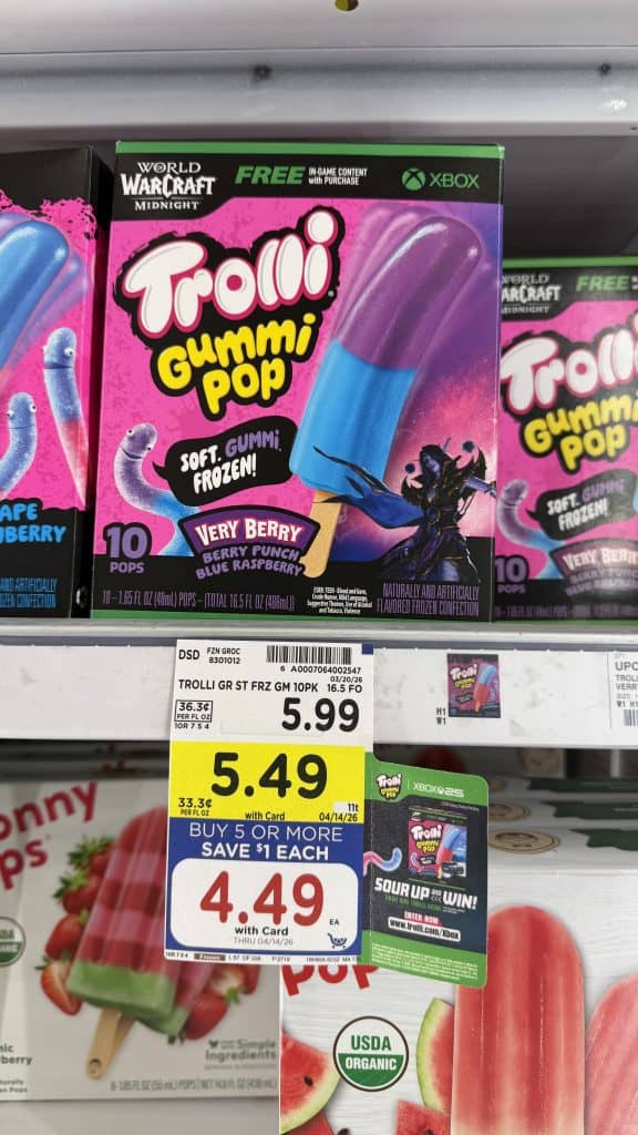 Trolli Gummi Pop Kroger Shelf image