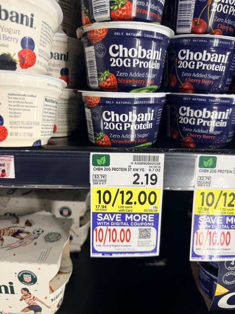 Chobani Greek Yogurt Kroger Shelf Image (18)
