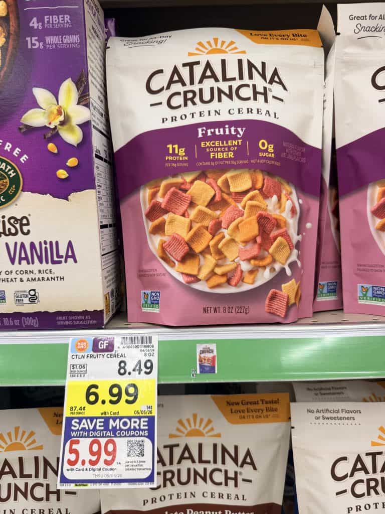 Catalina Crunch Kroger Shelf Image