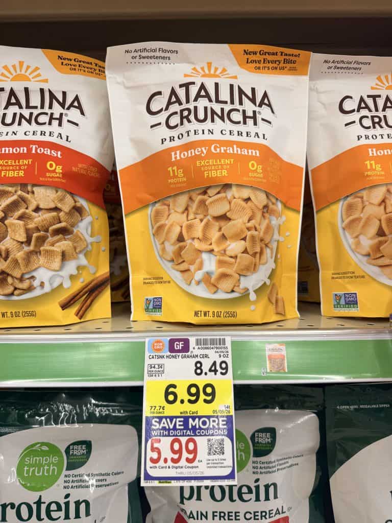 Catalina Crunch Kroger Shelf Image