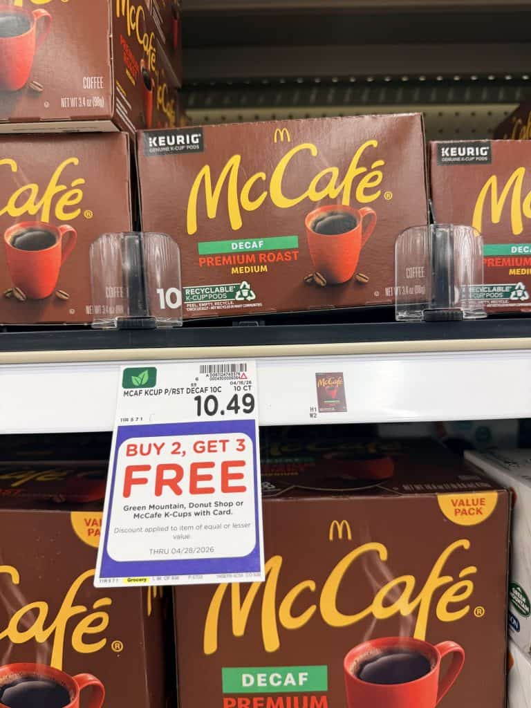 Donut Shop, Green Mountain, McCafe Coffee Kroger Shelf image