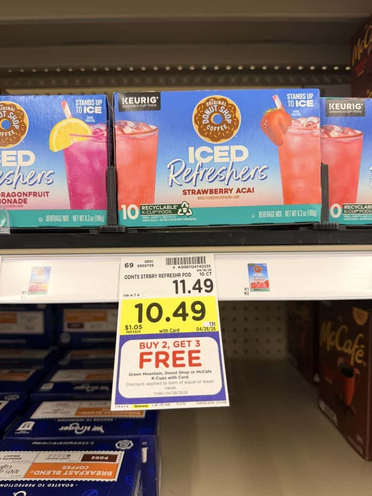 Donut Shop, Green Mountain, McCafe Coffee Kroger Shelf image