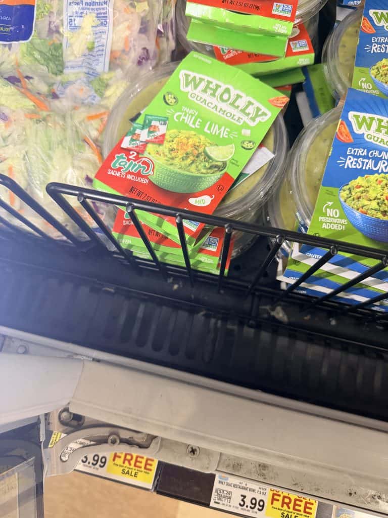 wholly guacamole kroger shelf image