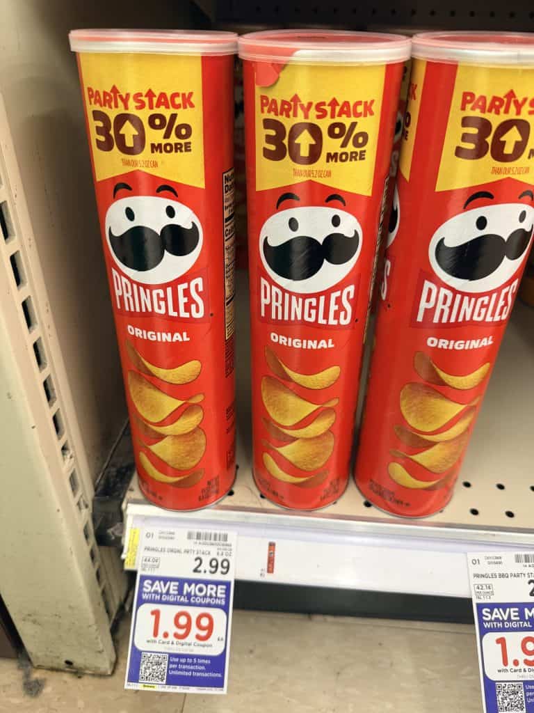 pringles party stack kroger shelf image