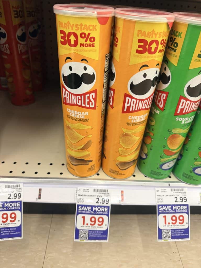 pringles party stack kroger shelf image