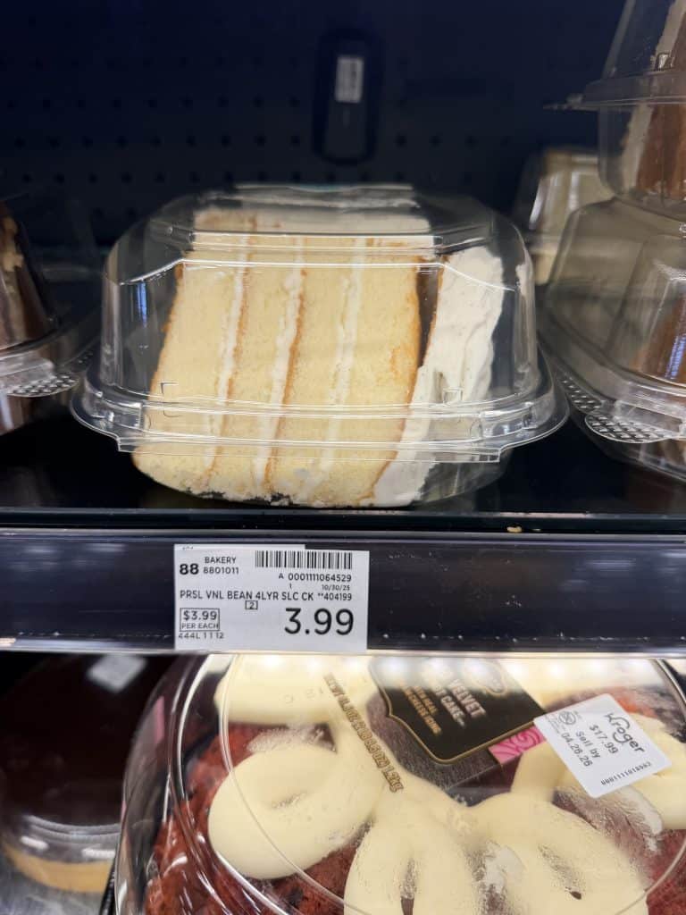 Private Selection Cake Kroger Shelf Image