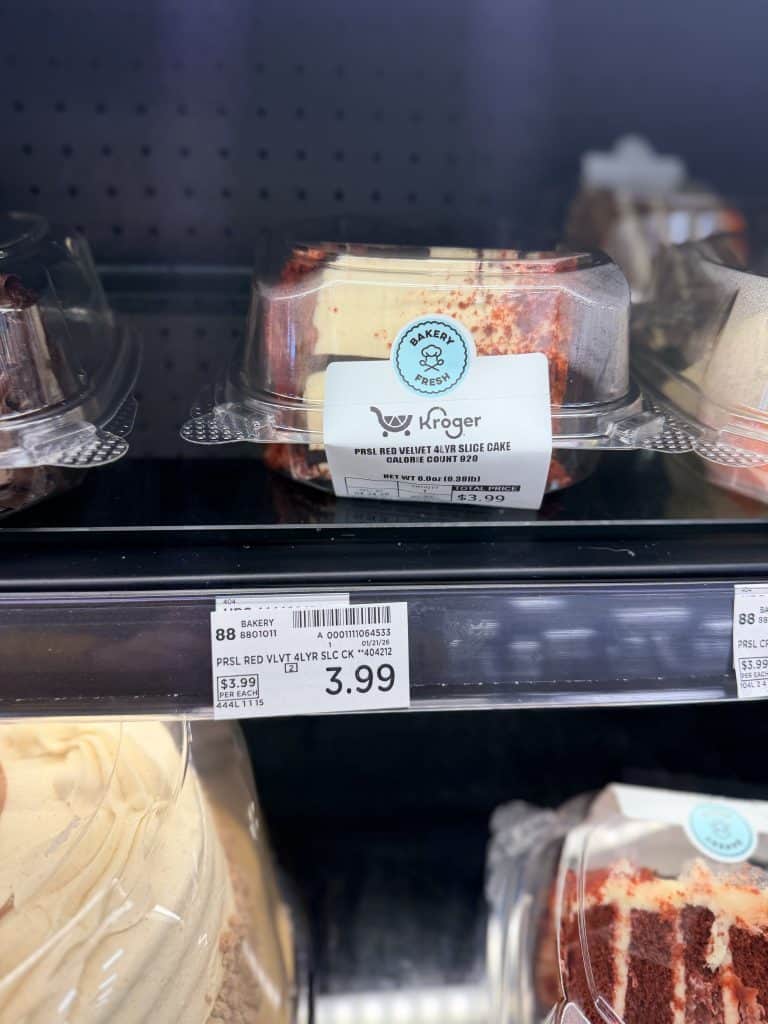 Private Selection Cake Kroger Shelf Image