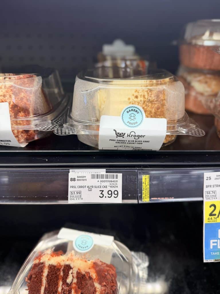 Private Selection Cake Kroger Shelf Image