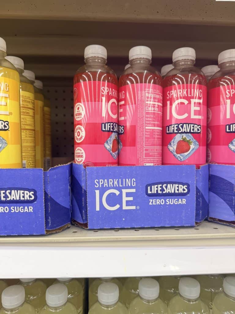 sparkling ice starburst kroger shelf iamge