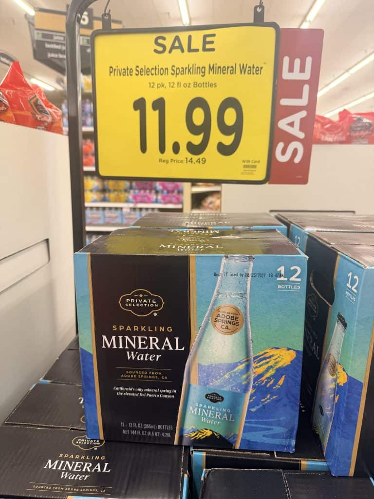 sparkling ice starburst kroger shelf iamge