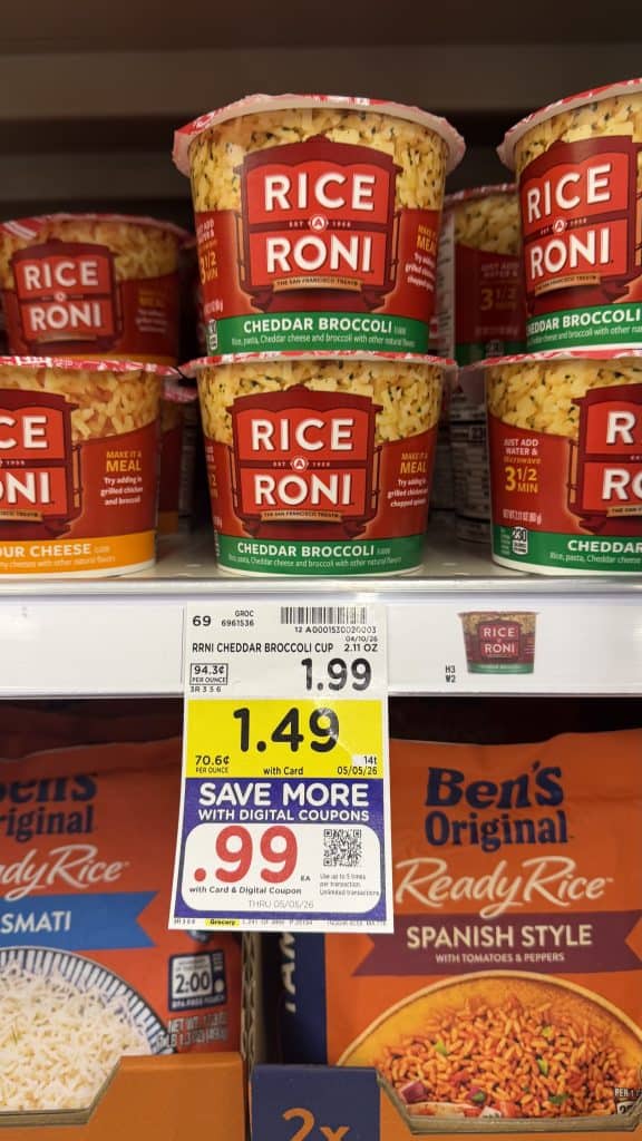 rice a roni and pasta roni kroger shelf image