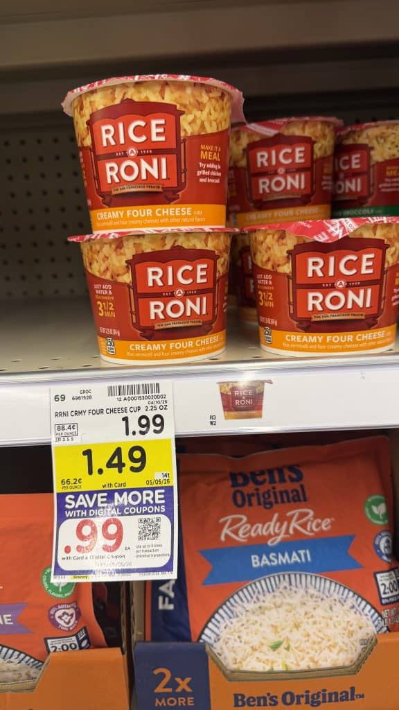 rice a roni and pasta roni kroger shelf image