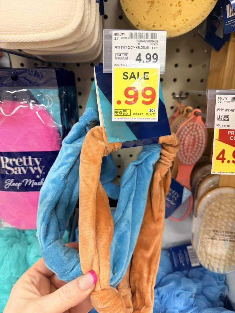 pretty savvy kroger shelf image