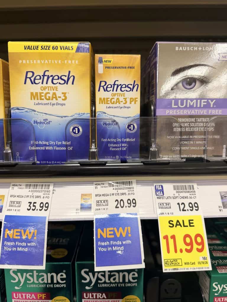 refresh eye drops kroger shelf image
