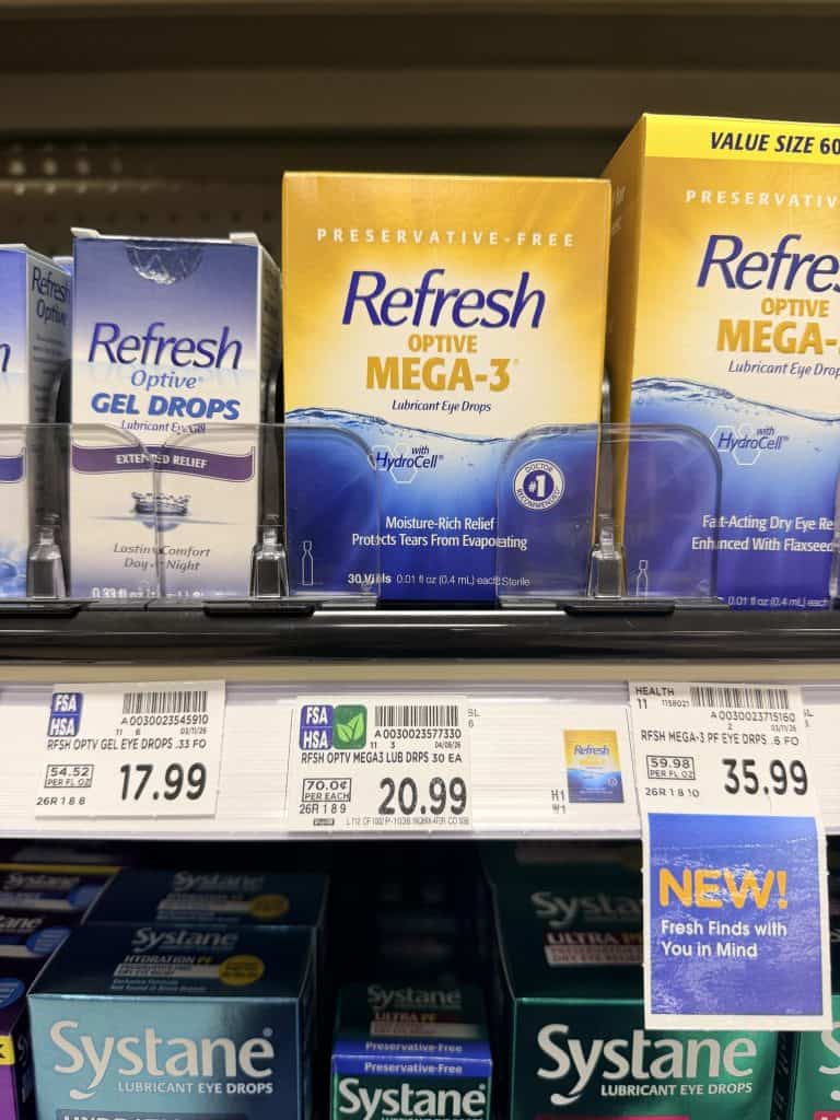 refresh eye drops kroger shelf image