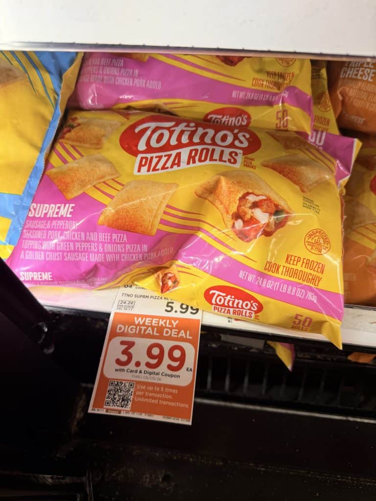 totino's pizza rolls kroger shelf image