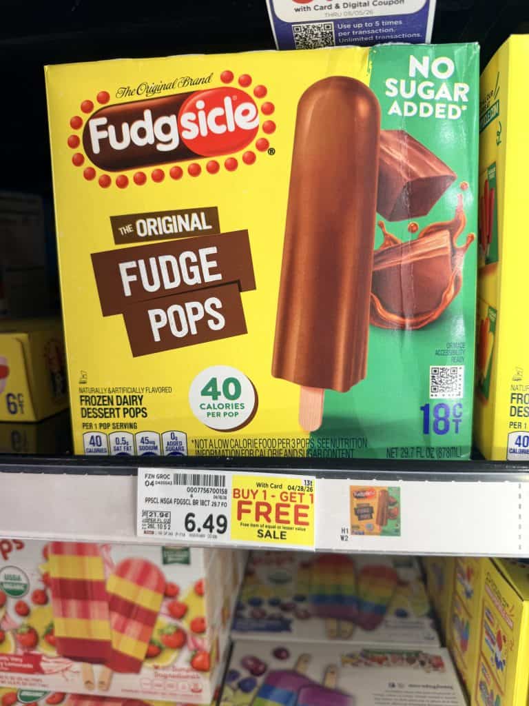 Popsicle Kroger Shelf Image 