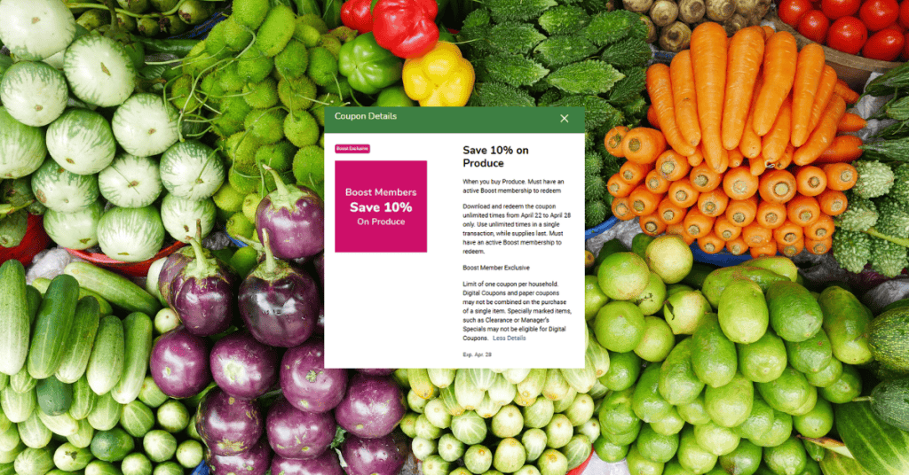 Produce Kroger Digital Coupon