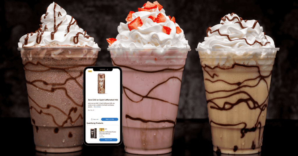 Spylt Caffeinated Protein Milk kroger digital coupon