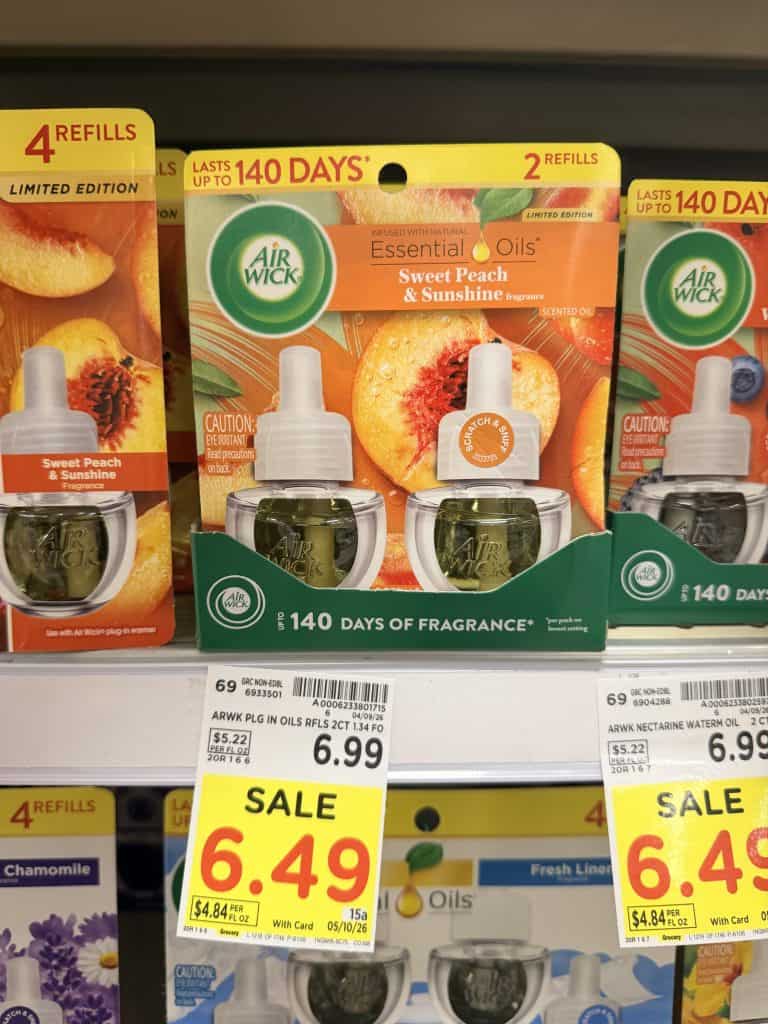 air wick refills kroger shelf image (2)