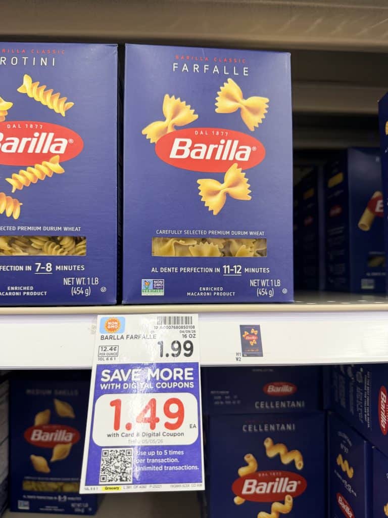 barilla pasta kroger shelf image (1)
