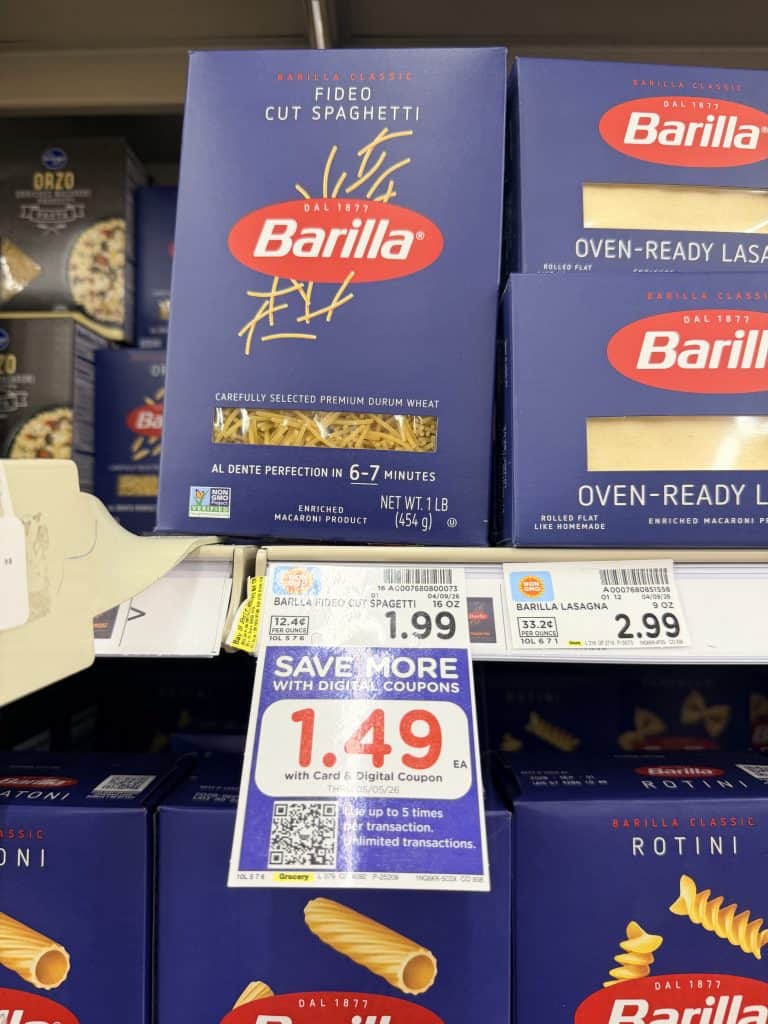 barilla pasta kroger shelf image (1)