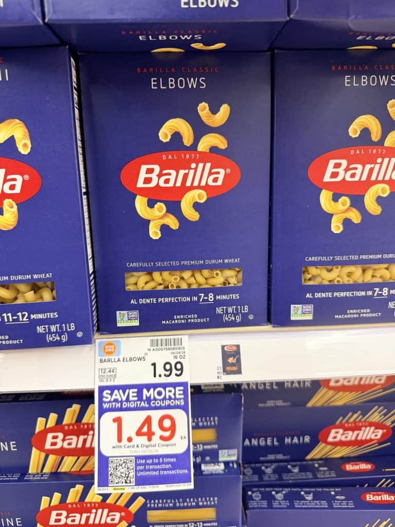 barilla pasta kroger shelf image (1)