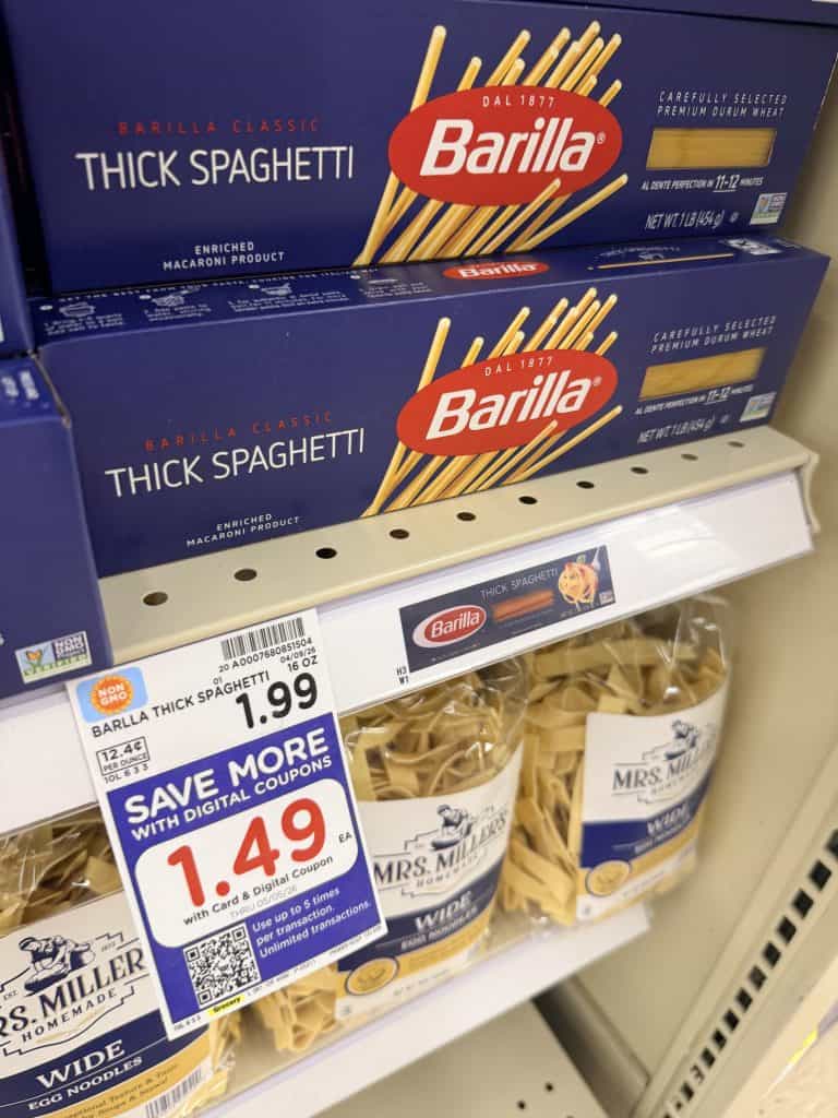 barilla pasta kroger shelf image (1)