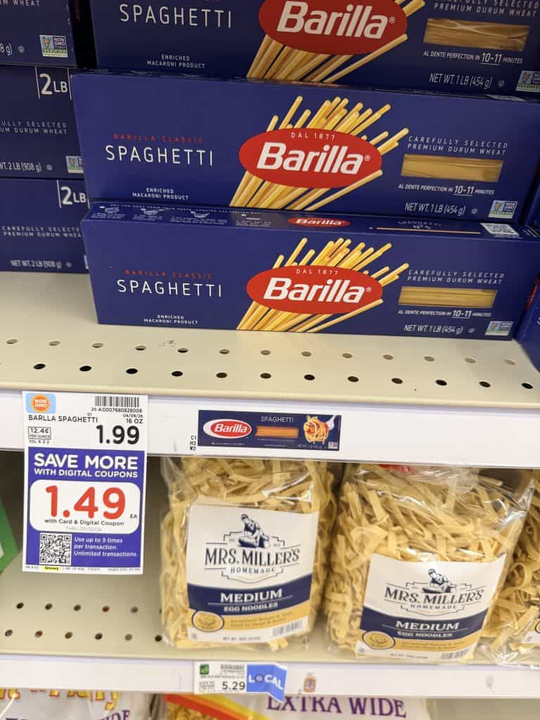barilla pasta kroger shelf image (1)