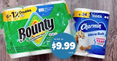 bounty and charmin kroger krazy