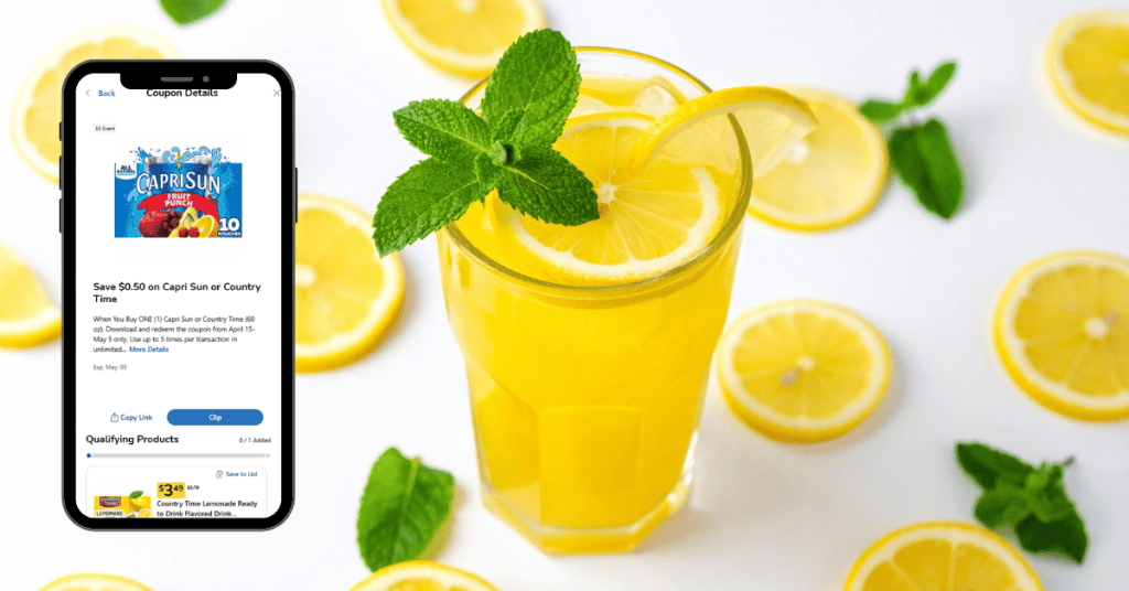 capri sun and country time