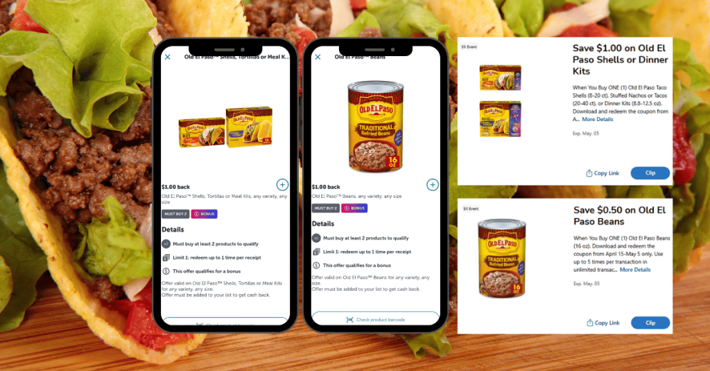 old el paso taco shells and kits