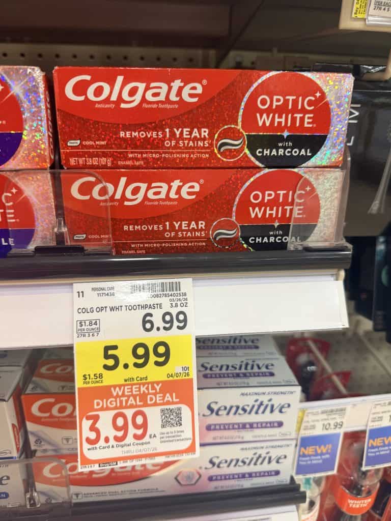 colgate toothpaste kroger shelf image (1)