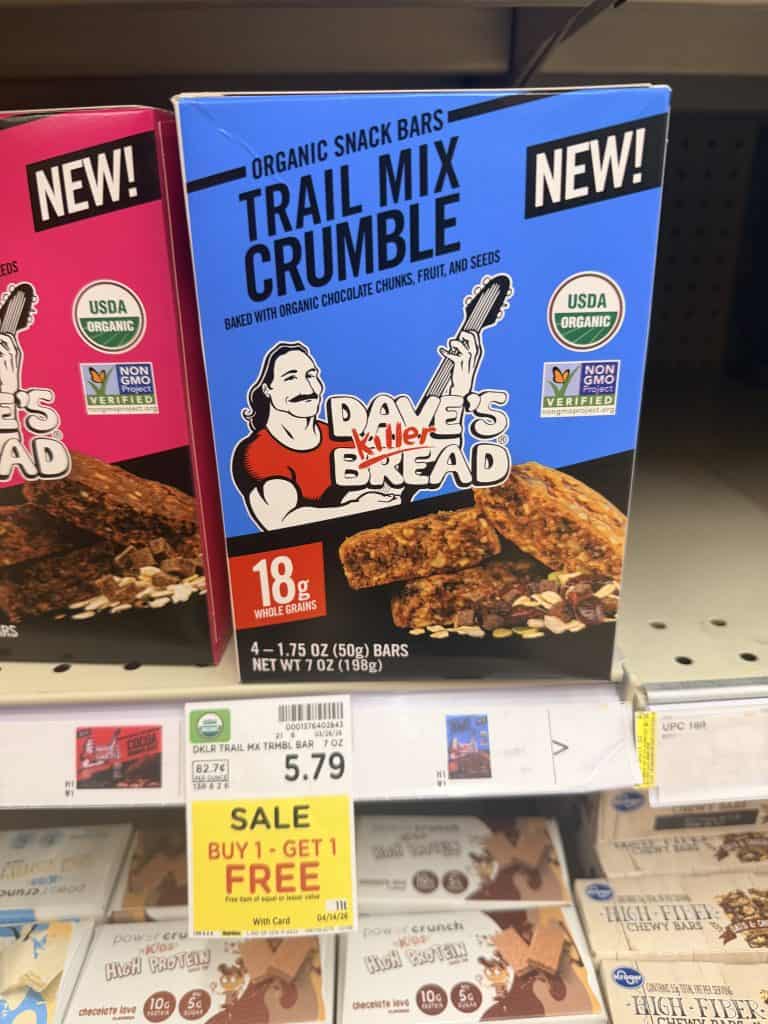 dave's killer bars kroger shelf image (2)