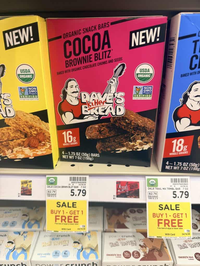 dave's killer bars kroger shelf image (2)