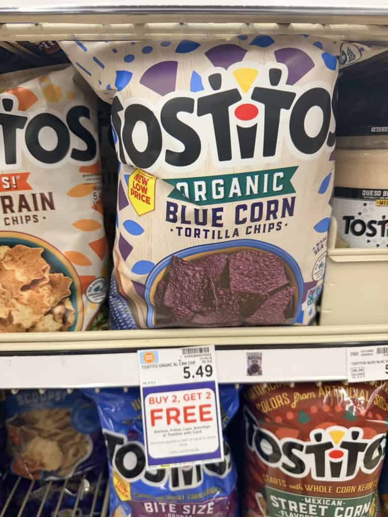 doritos, tostitos and smartfood kroger shelf image (1)