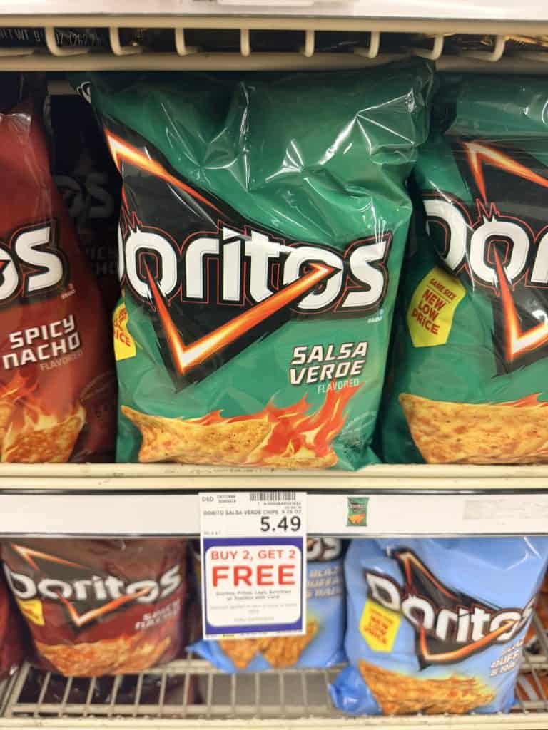 doritos, tostitos and smartfood kroger shelf image (1)