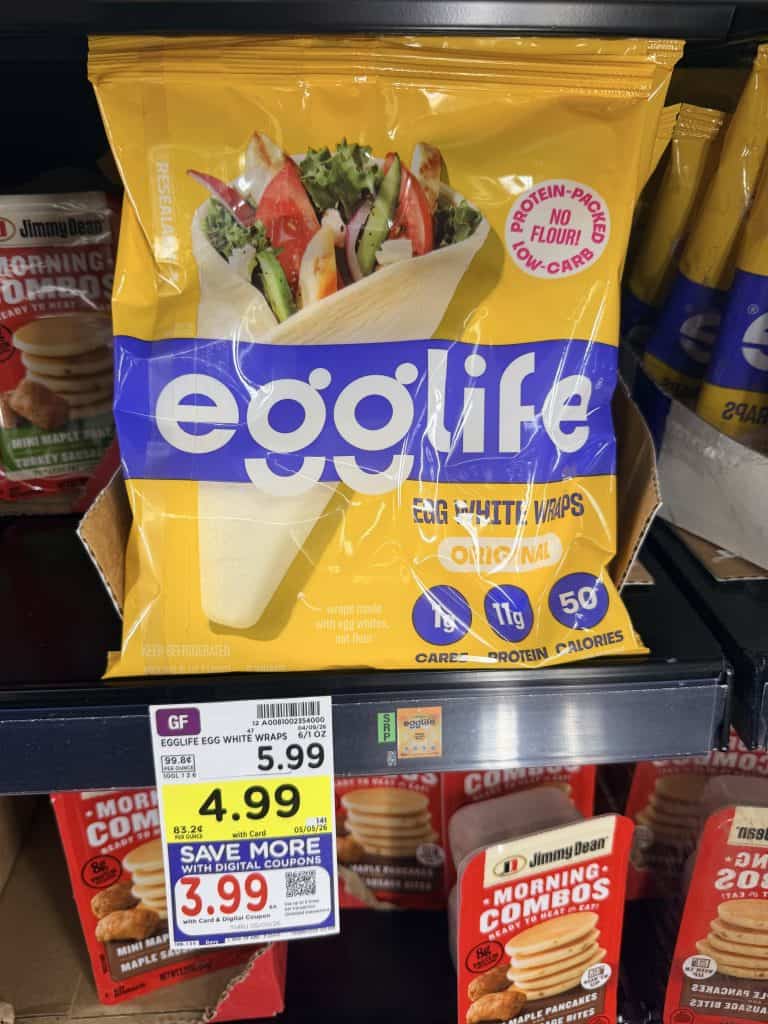 egglife wraps kroger shelf image